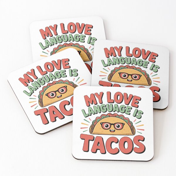 Item preview, My Love Language Is Tacos, Funny Taco Lover designed and sold by graphic-genie.