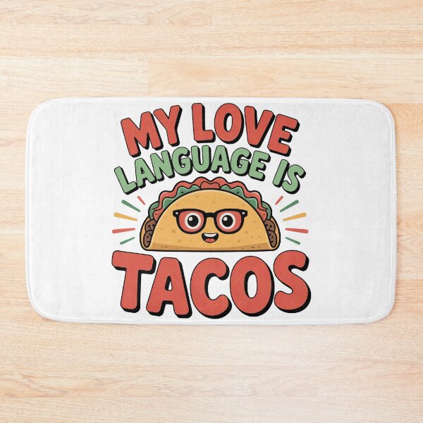 Item preview, My Love Language Is Tacos, Funny Taco Lover designed and sold by graphic-genie.