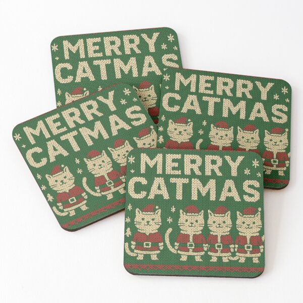 Item preview, Merry catmas designed and sold by witgarage.