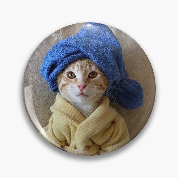 Item preview, Bath day kitty  designed and sold by Jennifer25986.
