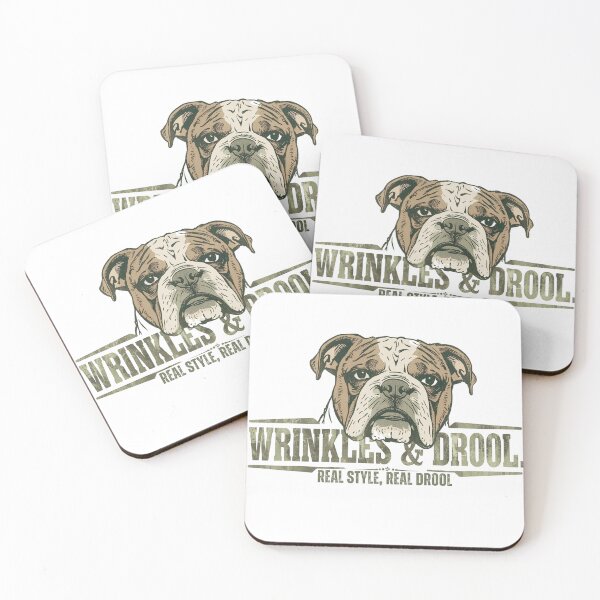Item preview, Bulldog. Wrinkles & Drool designed and sold by garts.