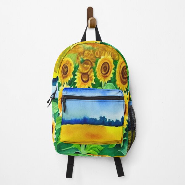 Item preview, Sunflower Field Folk Art designed and sold by nanriddle.