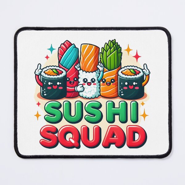Item preview, sushi, japanese cuisine, sushi roll designed and sold by TrueArtVibes.