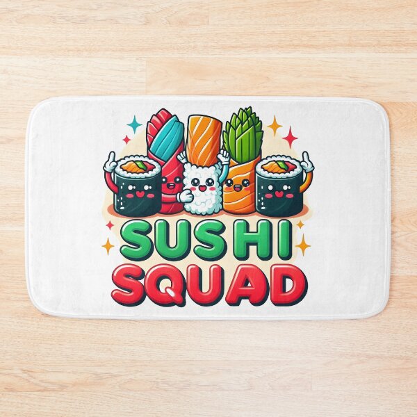 Item preview, sushi, japanese cuisine, sushi roll designed and sold by TrueArtVibes.