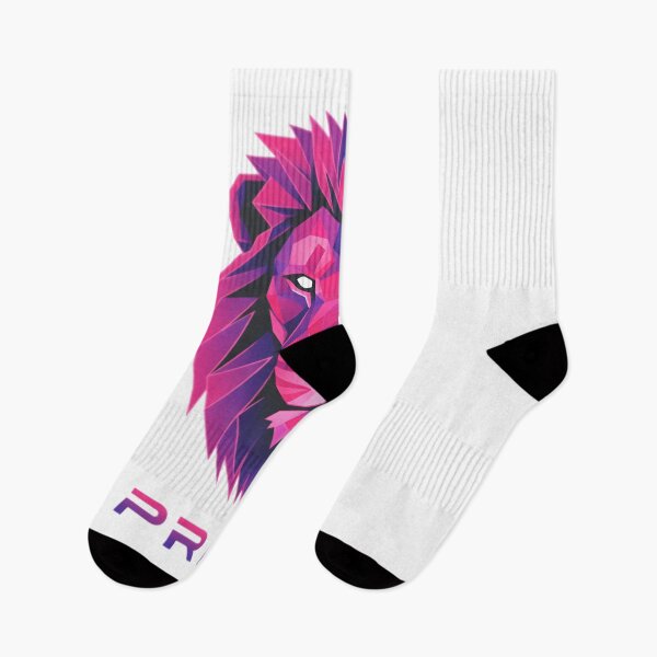 Item preview, Vibrant Geometric Lion Head T-Shirt Design | Purple & Pink Modern Art designed and sold by Kulpi6147.
