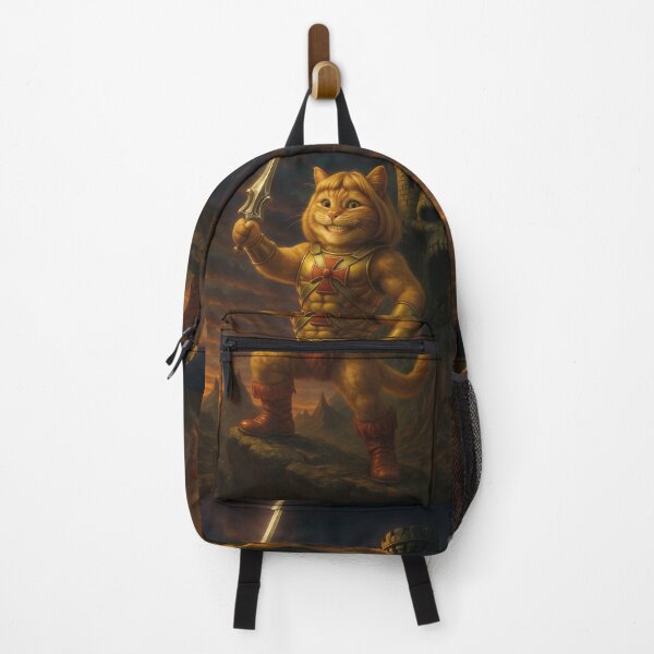 Item preview, cool cat, superhero knight designed and sold by Mauswohn.