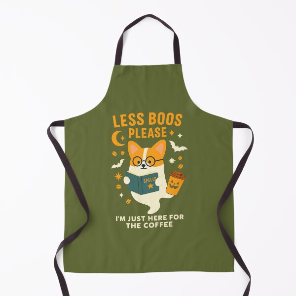 Item preview, Funny Halloween Corgi Ghost with Coffee – Cozy Dog Lover Gift for Fall Season designed and sold by kakaworld.