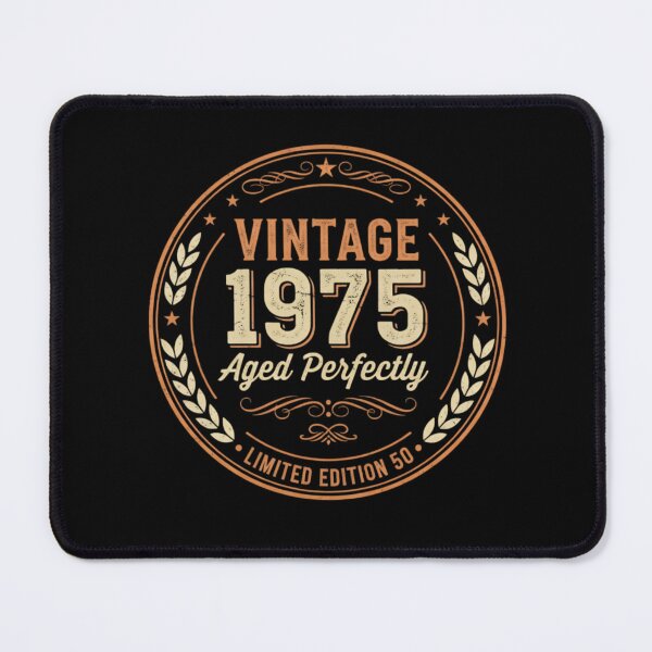 Item preview, Vintage 1975 Aged Perfectly Limited Edition | 50th Birthday Gift | Retro 70s Style Distressed Design designed and sold by svarupa.