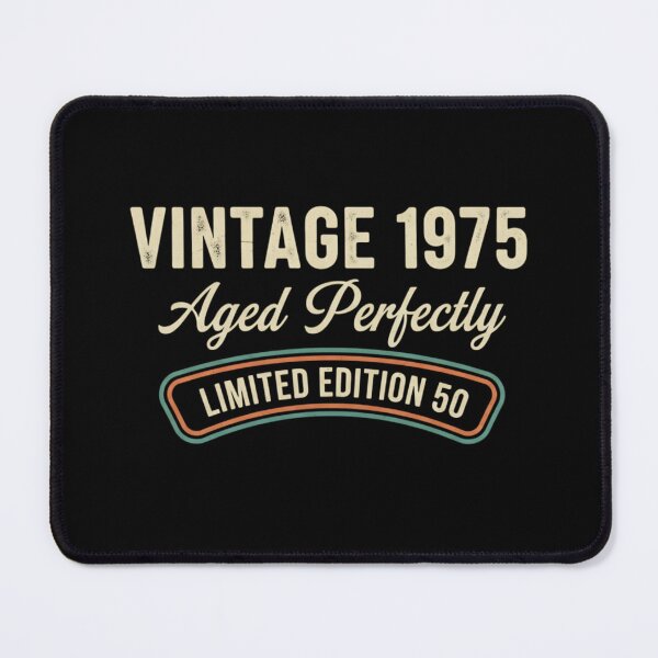 Item preview, Vintage 1975 Aged Perfectly Limited Edition | 50th Birthday Gift | Retro 70s Style Distressed Design designed and sold by svarupa.
