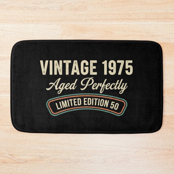 Item preview, Vintage 1975 Aged Perfectly Limited Edition | 50th Birthday Gift | Retro 70s Style Distressed Design designed and sold by svarupa.