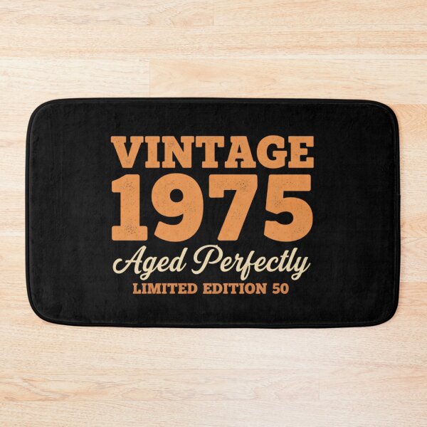 Item preview, Vintage 1975 Aged Perfectly Limited Edition | 50th Birthday Gift | Retro 70s Style Distressed Design designed and sold by svarupa.