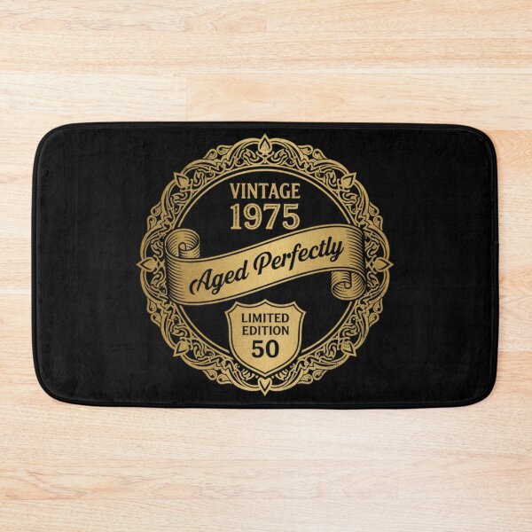 Item preview, Vintage 1975 Aged Perfectly Limited Edition | 50th Birthday Gift | Retro 70s Style Distressed Design designed and sold by svarupa.