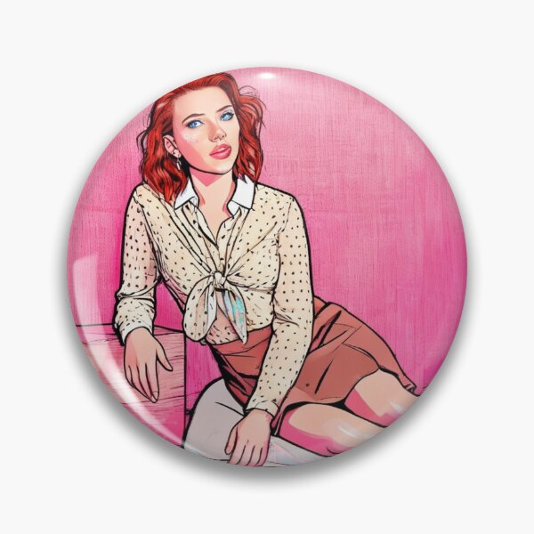 Item preview, Scarlett's Gaze - Pop Art  designed and sold by CleverCulture.