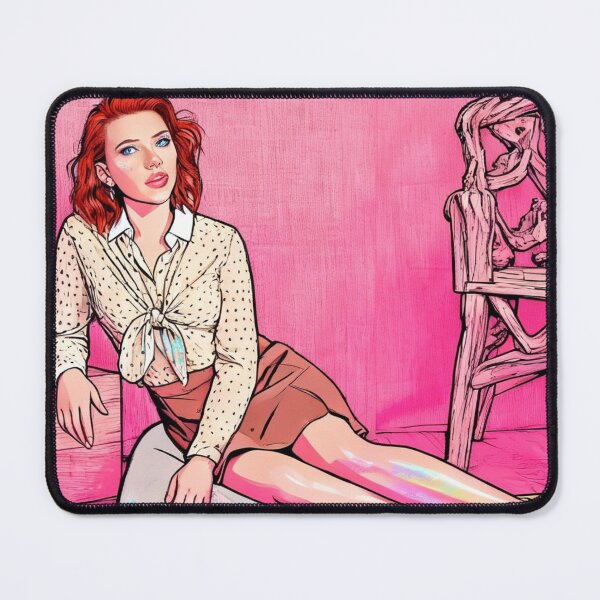 Item preview, Scarlett's Gaze - Pop Art  designed and sold by CleverCulture.