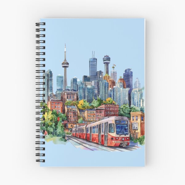 Item preview, Toronto Cityscape Colorfully designed and sold by JonnaHurmerinta.