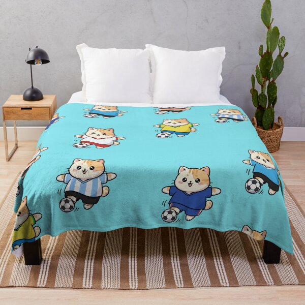 Item preview, Kawaii Goal Fever: Pack of 6 Soccer Kittens Playing National Teams | Cute Soccer Cat World Cup Design for Football Fans designed and sold by DibuHumor.