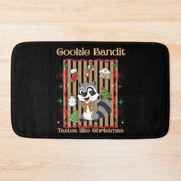 Item preview, Cookie Bandit Racoon Taste Like Christmas Official Cookie Tester Family Baking designed and sold by Forevermore.