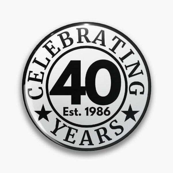 Item preview, Celebrating 40 Years | 1986 Birthday Anniversary Milestone Design designed and sold by highflycrafts.
