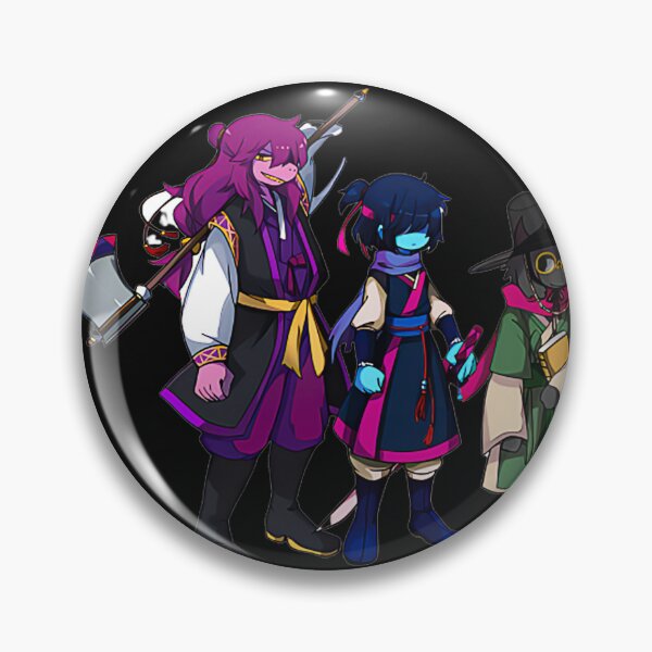 Item preview, Fantasy Trio in Traditional Outfits Deltarune designed and sold by AriePollich.