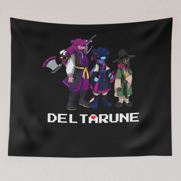 Item preview, Fantasy Trio in Traditional Outfits Deltarune designed and sold by AriePollich.