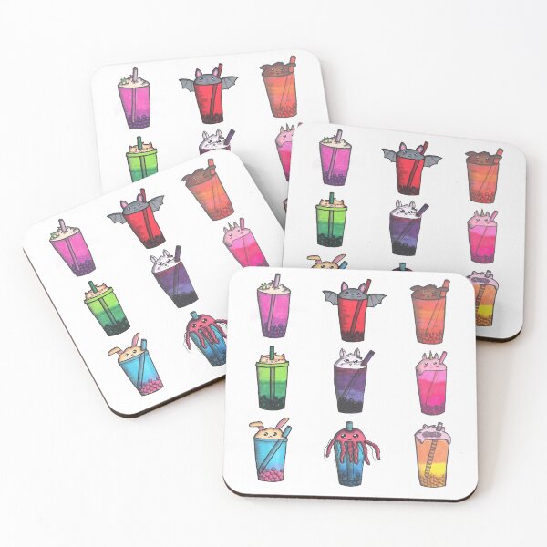 Item preview, Boba Babies Collage  designed and sold by Chaos and Chlorophyll.