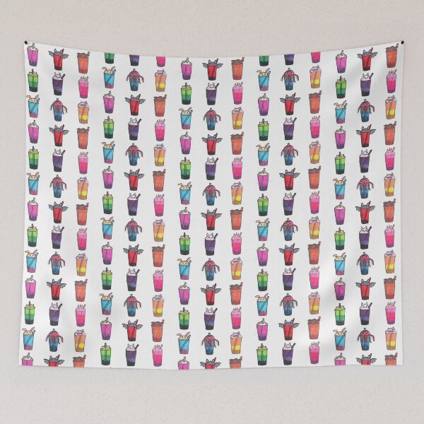 Item preview, Boba Babies Collage  designed and sold by Chaos and Chlorophyll.