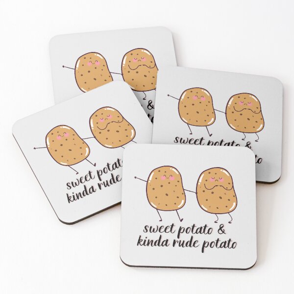 Item preview, Sweet Potato and Kinda Rude Potato designed and sold by monika-arthing.