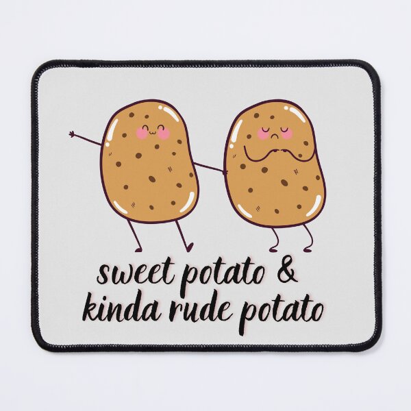 Item preview, Sweet Potato and Kinda Rude Potato designed and sold by monika-arthing.
