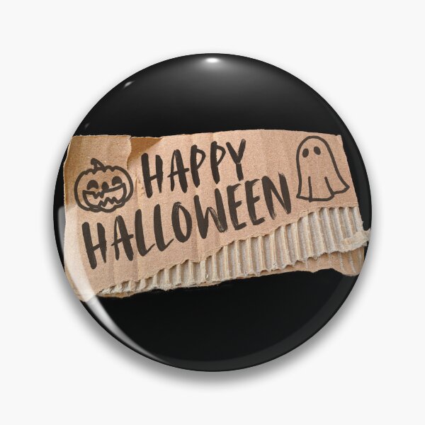 Item preview, Happy Halloween Hand Written 3D Art designed and sold by WHITE FLAME PRINTS.