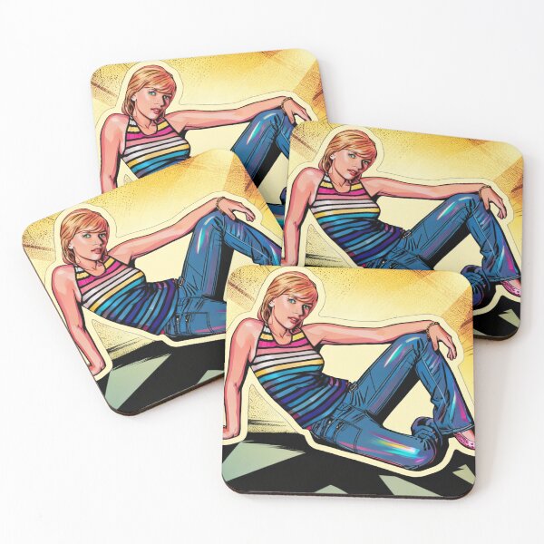 Item preview, Scarlett's Gaze - Pop Art  designed and sold by CleverCulture.