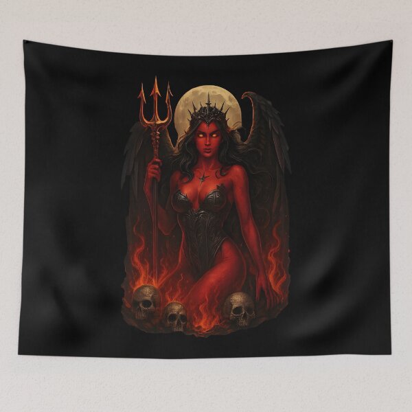 Item preview, halloween horror Female Demon Queen of Halloween designed and sold by Uglyandcute.