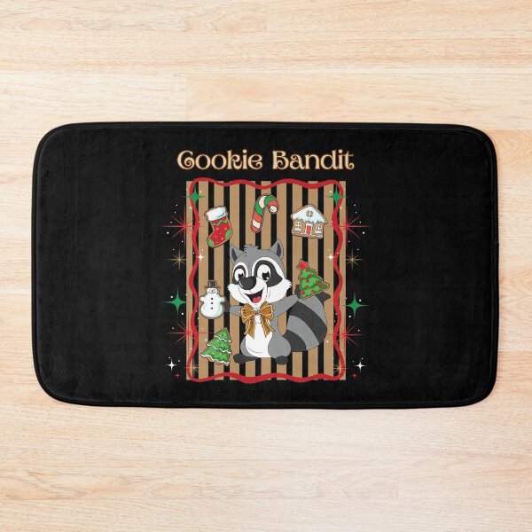 Item preview, Cookie Bandit Racoon Christmas Official Cookie Tester Family Baking designed and sold by Forevermore.