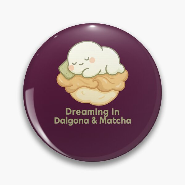 Item preview, Cute Matcha Dessert Creature – Cozy Dalgona Aesthetic Gift for Food Lovers designed and sold by kakaworld.