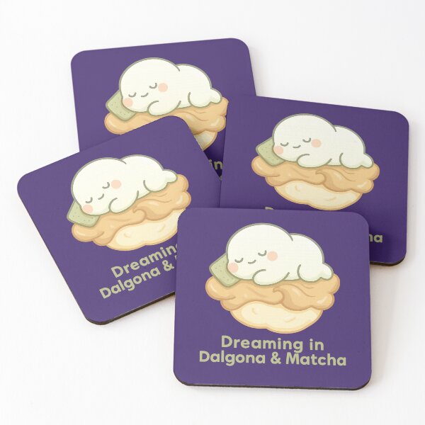 Item preview, Cute Matcha Dessert Creature – Cozy Dalgona Aesthetic Gift for Food Lovers designed and sold by kakaworld.