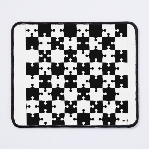 Item preview, Puzzle Grid — Every Piece Belongs Black / White designed and sold by PawnShiftGoods.