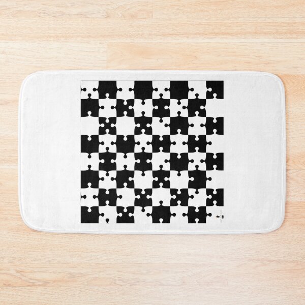 Item preview,  Puzzle Grid — Every Piece Belongs Black / White designed and sold by PawnShiftGoods.