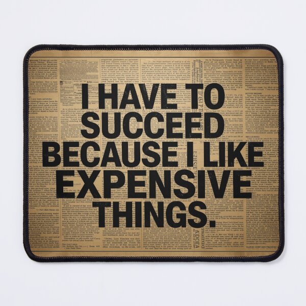 Item preview, "I HAVE TO SUCCEED" – Vintage Luxury Motivation Poster designed and sold by Maciek0.