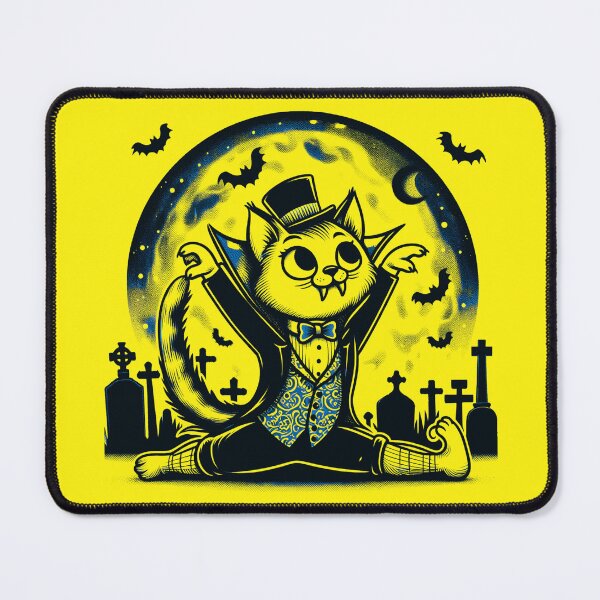 Item preview, Cat Halloween Yoga b4e 025 designed and sold by HappyHavenStu.