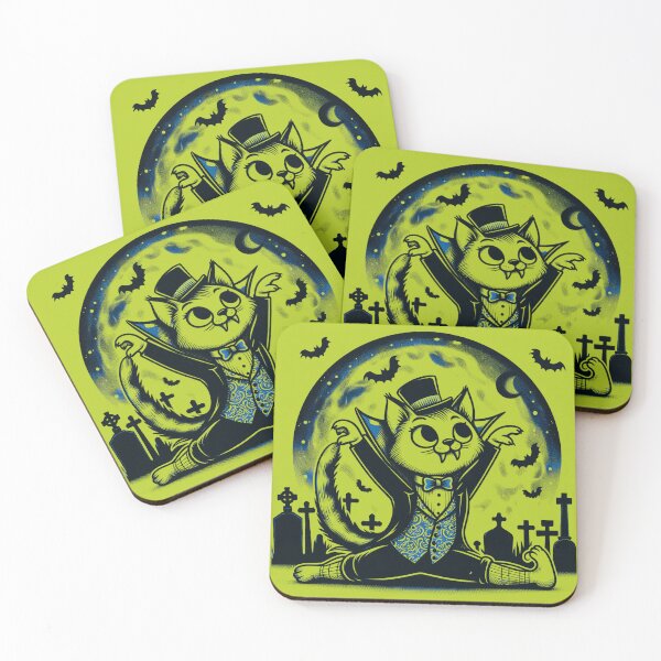 Item preview, Cat Halloween Yoga b4e 025 designed and sold by HappyHavenStu.