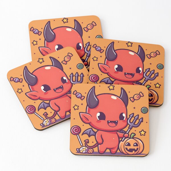 Item preview, halloween horror Cute Cartoon Halloween Devil designed and sold by Uglyandcute.