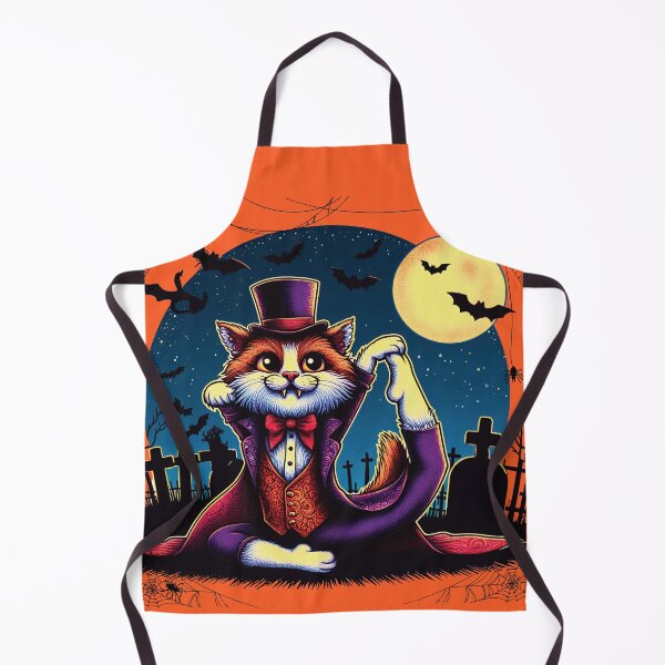 Item preview, Cat Halloween Yoga cba2 025 designed and sold by HappyHavenStu.