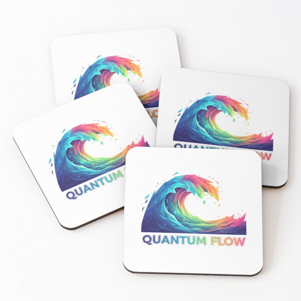 Item preview, "Quantum Flow" Geometric Wave Art | Abstract Vibrant Ocean Wave designed and sold by Kulpi6147.