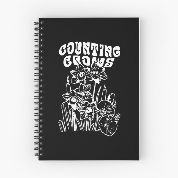 Item preview, Counting Crows - Black Flower designed and sold by aloubabe.