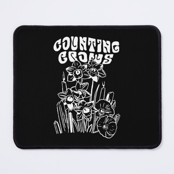 Item preview, Counting Crows - Black Flower designed and sold by aloubabe.