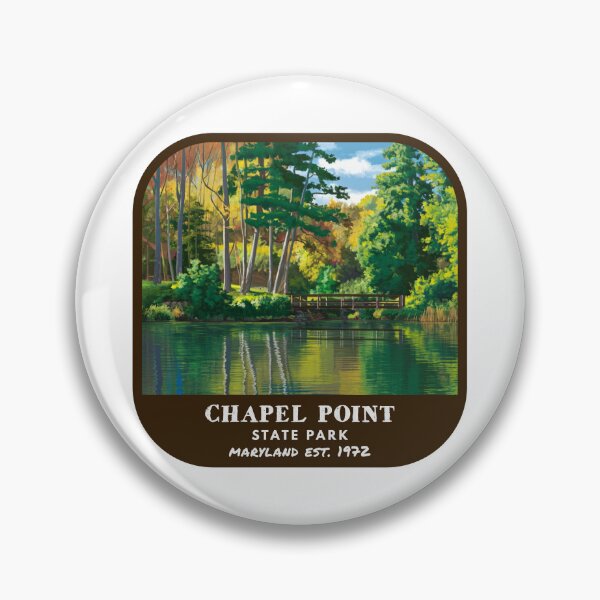 Artikelvorschau, Vintage Chapel Point State Park (Staatspark Maryland) entworfen und verkauft von RabbitK.