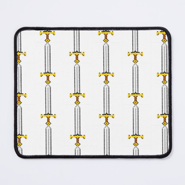 Item preview, Classic pixel art knight's sword with a golden hilt. designed and sold by Piotrek0001.