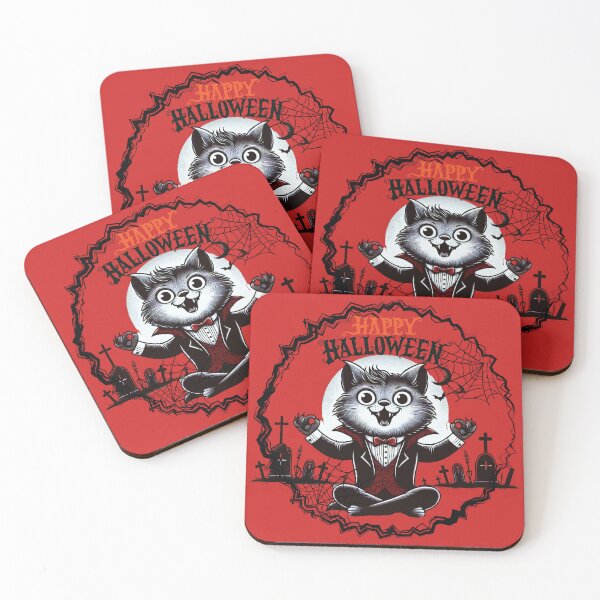 Item preview, Cat Halloween Mindfulness da7 025 designed and sold by HappyHavenStu.