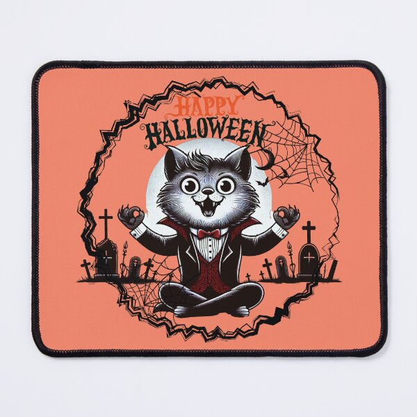 Item preview, Cat Halloween Mindfulness da7 025 designed and sold by HappyHavenStu.