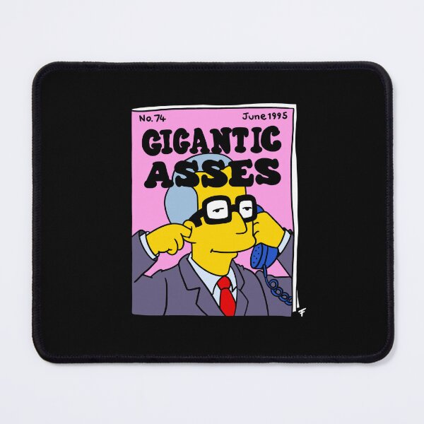 Item preview, Gigantic Asses Magazine - Black Background  designed and sold by The Abysmall.