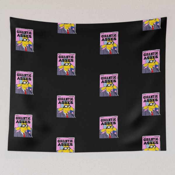 Item preview, Gigantic Asses Magazine - Black Background  designed and sold by The Abysmall.